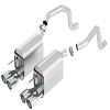 2005-2008 C6 Corvette Borla S-Type II 11815 Axleback Exhaust System